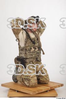 Soldier in American Army Military Uniform 0127